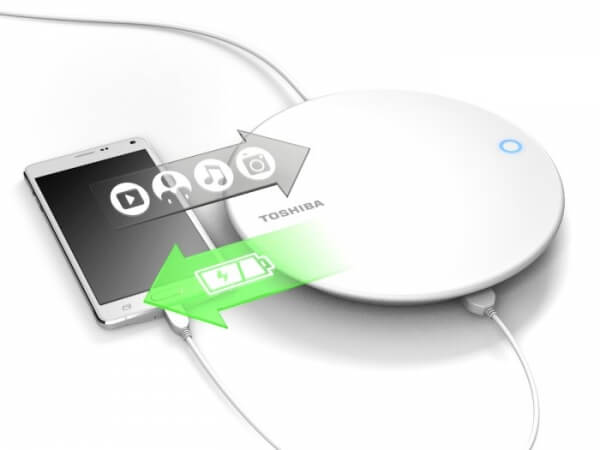 Ο νέος εξωτερικός σκληρός δίσκος Canvio της Toshiba φορτίζει τα Android κινητά τηλέφωνα κάνοντας παράλληλα αυτόματο backup δεδομένων