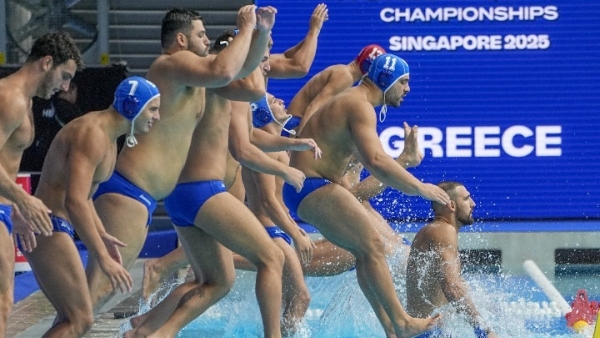Water polo: Η εθνική ανδρών έχασε από την Κροατία και έχει μπροστά της Βραζιλία και Ιταλία