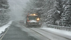 Ασθενής χιονόπτωση στο Ν. Θεσσαλονίκης