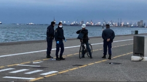 Θεσσαλονίκη: Έλεγχοι κυκλοφορίας των πολιτών από την αστυνομία σε πολλά σημεία της πόλης