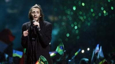Eurovision: Χαρά στην Πορτογαλία μετά τον θρίαμβο του τραγουδιστή της