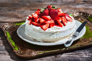 Tούρτα φράουλα