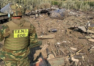 Συντριβή Αντόνοφ: Aπομάκρυνση των συντριμμιών και καθαρισμός του σημείου από πυρομαχικά