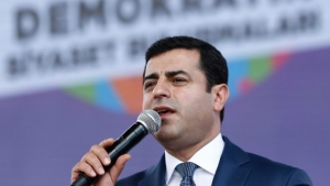 Selahattin Demirtas, co-leader of the pro-Kurdish Peoples' Democratic Party (HDP).