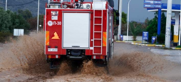 Μεγάλα προβλήματα από τη βροχόπτωση στη Χαλκιδική