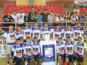 Χάλκινο μετάλλιο για τους Παμπαίδες του Π.Ο.Μ στο Πανελλήνιο πρωτάθλημα Βόλλεϊ