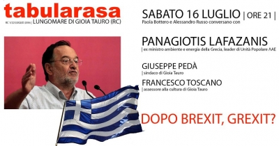“Tabularasa” στην Καλαβρία της Ιταλίας με τον Παναγιώτη Λαφαζάνη κεντρικό ομιλητή (VIDEO)