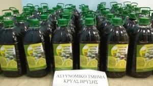 Συνελήφθη για διακίνηση ελαιολάδου χωρίς άδεια