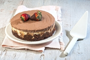 Τούρτα μωσαϊκό με διπλή πανακότα