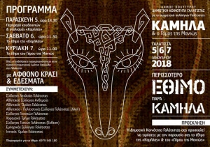 Φώτα 2018 - Τα έθιμα της «Καμήλας» και του «Γάμου της Μανιώς» στη Γαλάτιστα  και των «Φωταρών» στο Παλαιόκαστρο