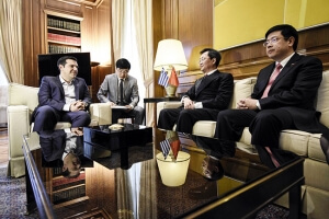 Αλέξης Τσίπρας: Στρατηγική μας επιλογή, η ενίσχυση της διμερούς συνεργασίας Ελλάδας-Κίνας