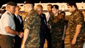 Χαρά, συγκίνηση, υπερηφάνεια, ικανοποίηση και δικαίωση στην επίσημη τελετή υποδοχής των δύο στρατιωτικών