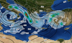 Θεσσαλονίκη: Νέες χιονοπτώσεις σε περιοχές της Βόρειας Ελλάδας έφερε ο «Βίκτωρ»