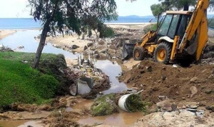 Δηλώσεις των ζημιών από τη θεομηνία στη Δ.Κ. Συκιάς