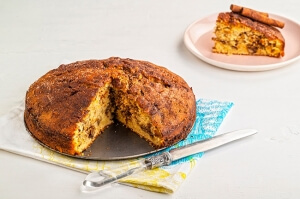 Εύκολο και γρήγορο κέικ κανέλα