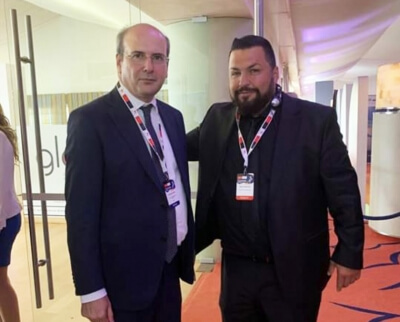 Ο Χαλκιδικιώτης Νίκος Τσερκεζίδης δραστηριοποιείται δυναμικά και στις Κυκλάδες