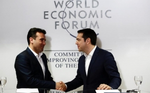 ΠΓΔΜ: Αντιδράσεις κομμάτων για τη χθεσινή συνάντηση στο Νταβός των πρωθυπουργών της Ελλάδας και ΠΓΔΜ