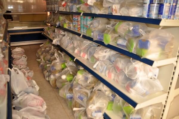 Διανομή τροφίμων και ειδών πρώτης ανάγκης σε δικαιούχους του Κοινωνικού Παντοπωλείου του Δήμου Ν. Προποντίδας