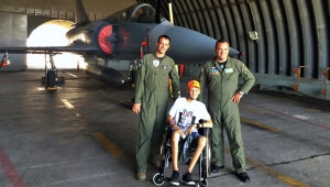 17χρονος με κινητικά προβλήματα έγινε για λίγο "πιλότος"