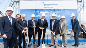 Τελετή θεμελίωσης του νέου τερματικού σταθμού στο αεροδρόμιο "Μακεδονία"