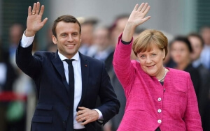 Το μέλλον της Ευρώπης θα συζητήσουν σήμερα Μέρκελ και Μακρόν