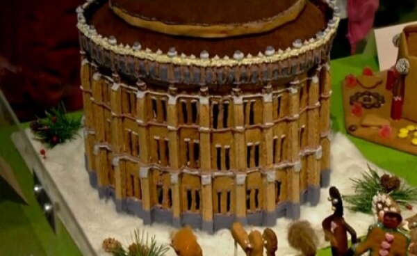 Σουηδία: Μία πόλη-μινιατούρα από μπισκότα πιπερόριζας κέρδισε σε ετήσιο χριστουγεννιάτικο διαγωνισμό