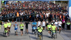 Τερμάτισαν οι πρώτοι δρομείς των 10χλμ στον 12ο Μαραθώνιο "Μέγας Αλέξανδρος"