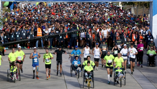 Τερμάτισαν οι πρώτοι δρομείς των 10χλμ στον 12ο Μαραθώνιο "Μέγας Αλέξανδρος"