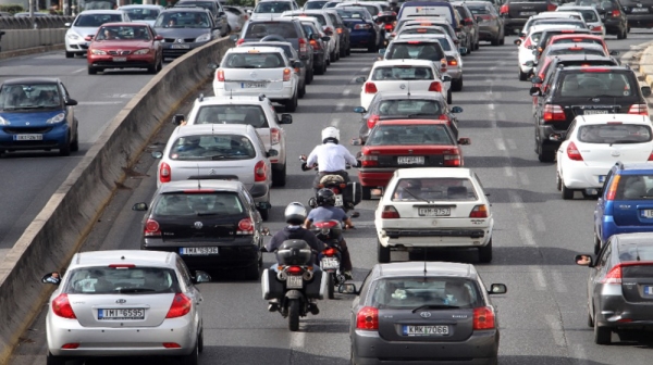 Μποτιλιάρισμα στο οδικό δίκτυο της Χαλκιδικής