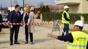 Τον δήμο Κασσάνδρας επισκέφθηκε ο αναπληρωτής υπουργός Εσωτερικών Σ.Πέτσας