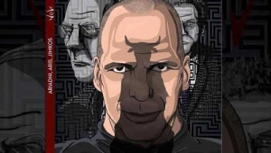 «WOW», ο Γ. Βαρουφάκης έγινε ήρωας σε κόμικ της Χρ. Κουσελά