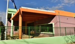 Ο Περιφερειάρχης Κ. Μ. Α. Τζιτζικώστας και ο Δήμαρχος Ν. Προποντίδας Ε. Καρράς εγκαινιάζουν το 4ο Νηπιαγωγείο Ν. Μουδανιών