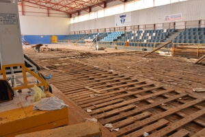 Ξεκίνησαν οι εργασίες επισκευής του Κλειστού Γυμναστηρίου Ν. Μουδανιών