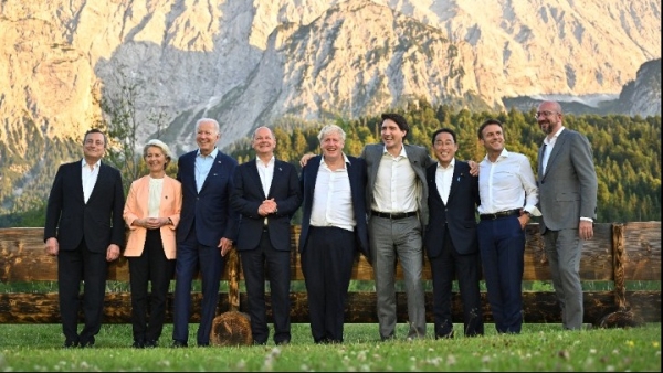 G7: Οι ηγέτες των 7 εκφράζουν αποφασιστικά την υποστήριξή τους στην Ουκρανία και εντείνουν την πίεση προς τη Μόσχα