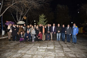 Φωταγώγηση Χριστουγεννιάτικου δέντρου στην Ν. Ηράκλεια