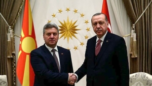 Συνάντηση Ερντογάν - Ιβάνοφ με αναφορά στο θέμα του ονόματος στην κοινή συνέντευξη τύπου