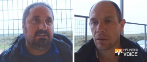 Δημοτικό Στάδιο Ν. Τρίγλιας: Δηλώσεις μετά τον αγώνα (VIDEO)