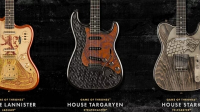 Τρεις «Game of Thrones» κιθάρες από τη Fender