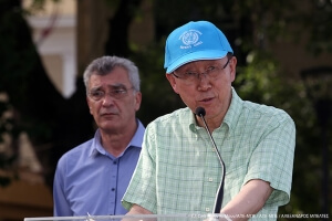 Μπαν Κι Μουν: Είμαι ευγνώμων για την προσπάθεια της Ελλάδας