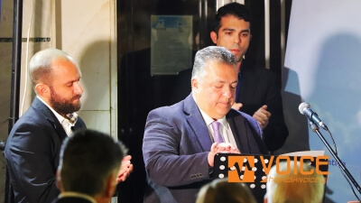 Νέα Γενιά-Νέα Πορεία, Δημήτρης Τσούφης: Εγκαίνια του εκλογικού Κέντρου των Ν. Μουδανιών
