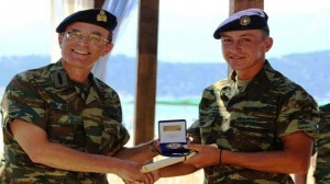 Βράβευση τριών στρατιωτών από το Δ' Σώμα Στρατού