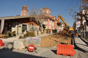 Εσωτερική οδοποιία τμημάτων οδών στον οικισμό Ν.Καλλικράτειας