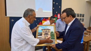 Στη Γαλάτιστα ο Αν. Υπουργός Περιβάλλοντος και Ενέργειας, Σωκράτης Φάμελλος