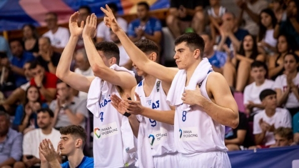 Ευρωμπάσκετ U20: Στα προημιτελικά η Εθνική Νέων Ανδρών