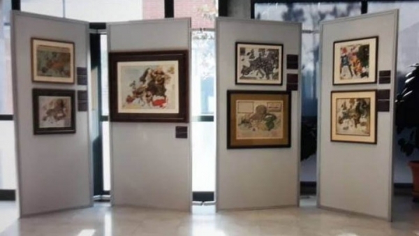 Σπάνιοι ανθρωπόμορφοι χάρτες της Ευρώπης, σε έκθεση στη Θεσσαλονίκη