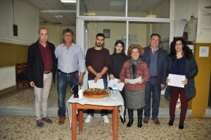 Κοπή Βασιλόπιτας της Δημοτικής Κοινότητας Σημάντρων. Βράβευση επιτυχόντων στα ΑΕΙ και ΤΕΙ