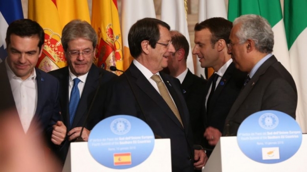Κύπρος: 5η Σύνοδος των χωρών του Ευρωπαϊκού Νότου