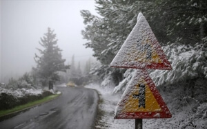Τσουχτερό κρύο και παγετός στη Βόρεια Ελλάδα