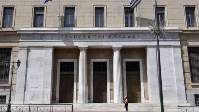 Τράπεζα της Ελλάδος: Πάνω από 12 δισ. ευρώ τα έσοδα από τον τουρισμό